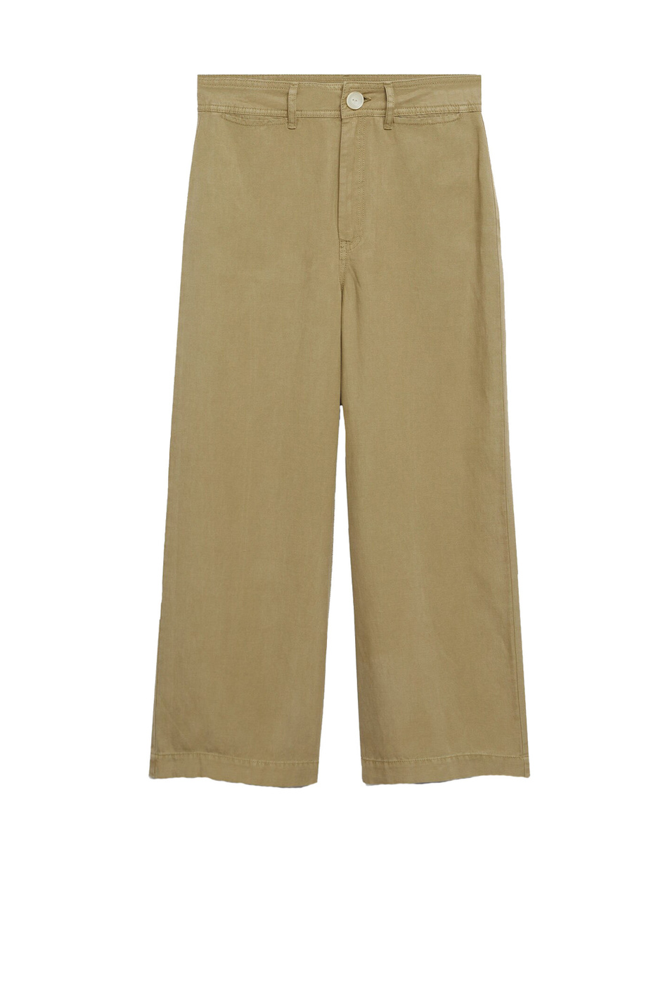 Женский Mango Брюки-кюлоты из смесовой ткани (цвет ), артикул 87098630 | Фото 1