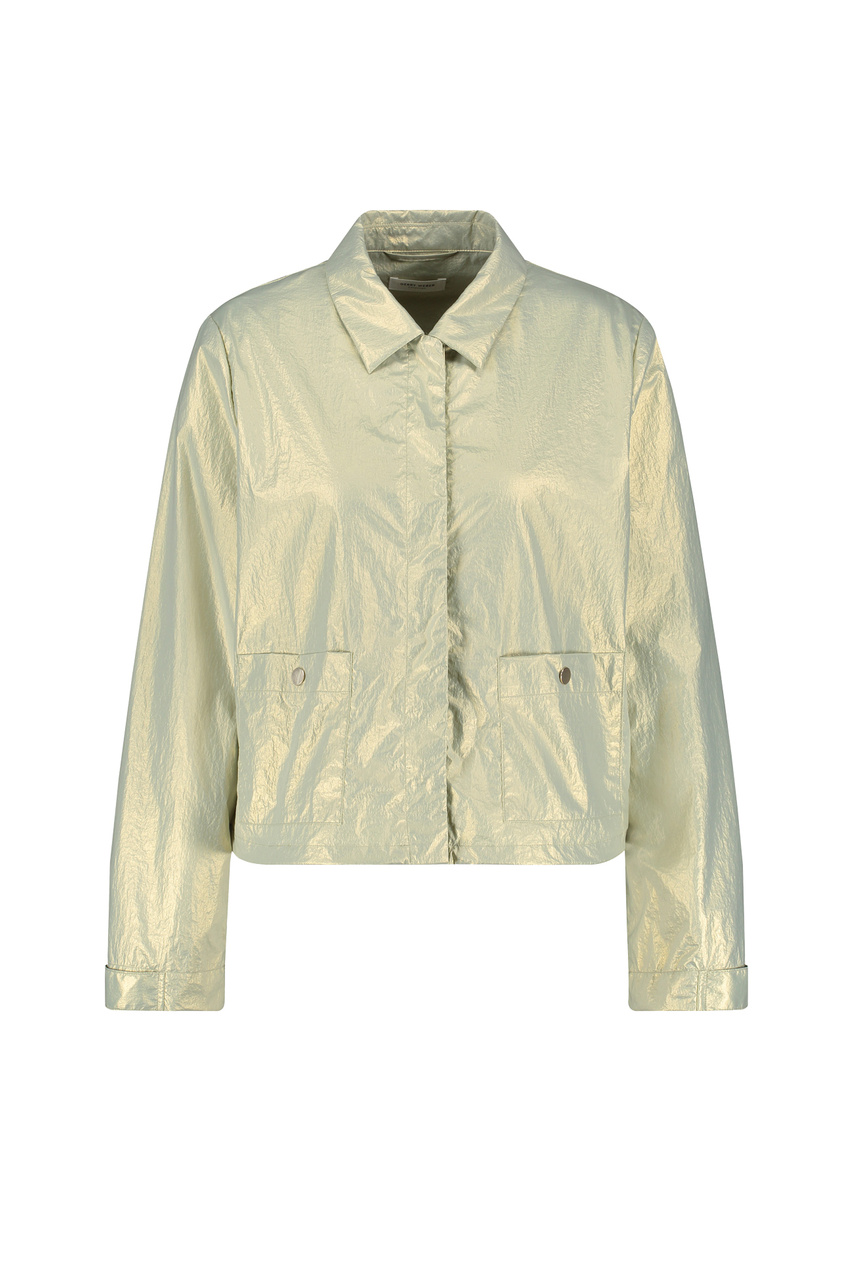 Куртка с накладными карманами|Основной цвет:Металлик|Артикул:330014-31261 | Фото 1