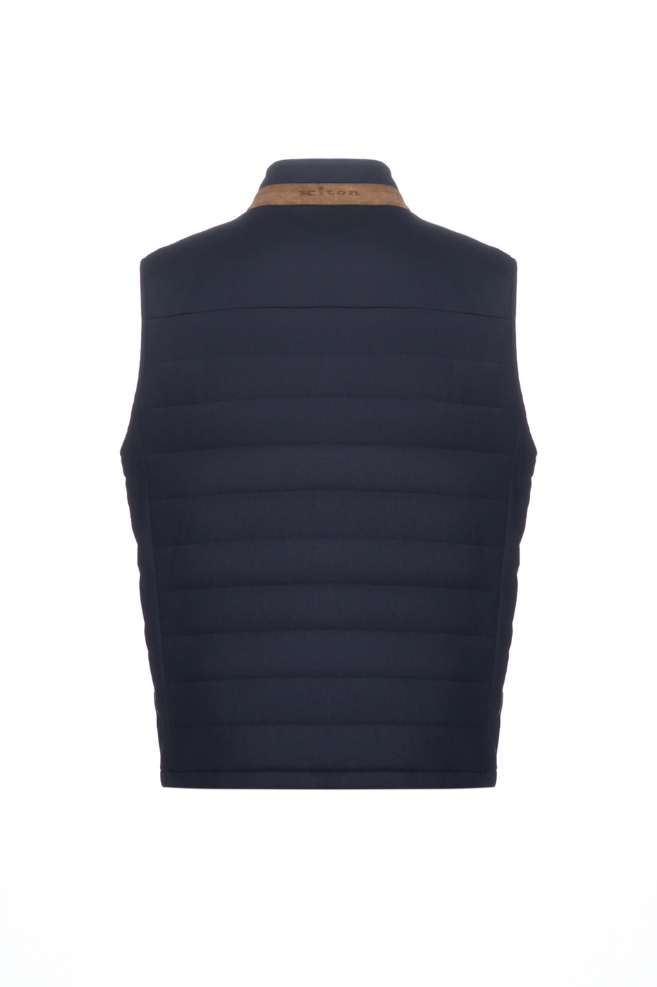 Жилет из смесового кашемира|Основной цвет:Синий Мужской Kiton Жилет из смесового кашемира (цвет ), артикул UW2198V0425H02003 | Фото 2