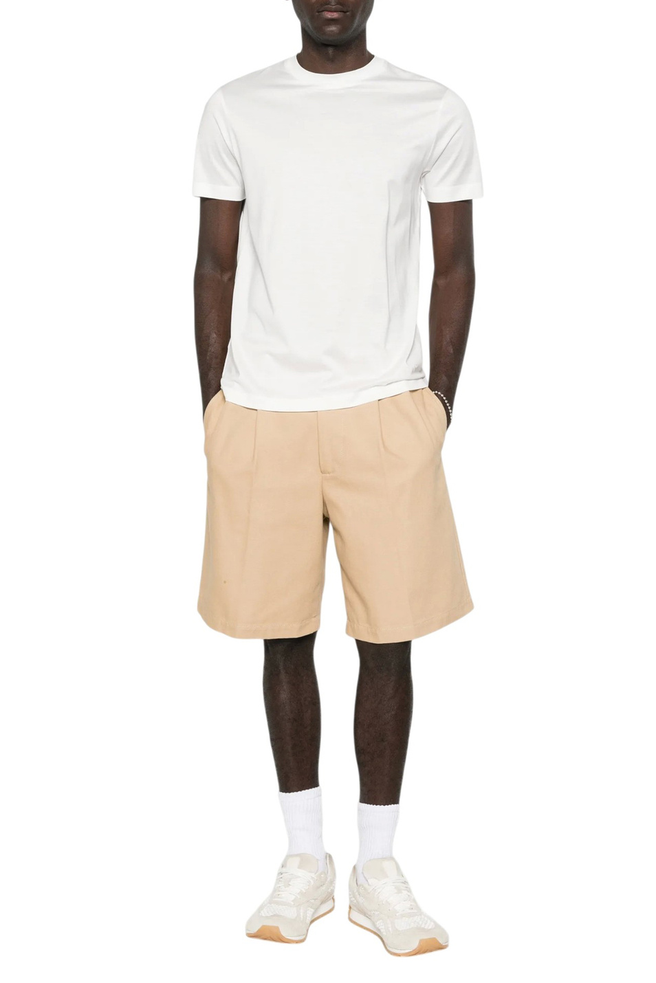 Мужской Emporio Armani Футболка однотонная (цвет ), артикул EM006691-AF10017 | Фото 3