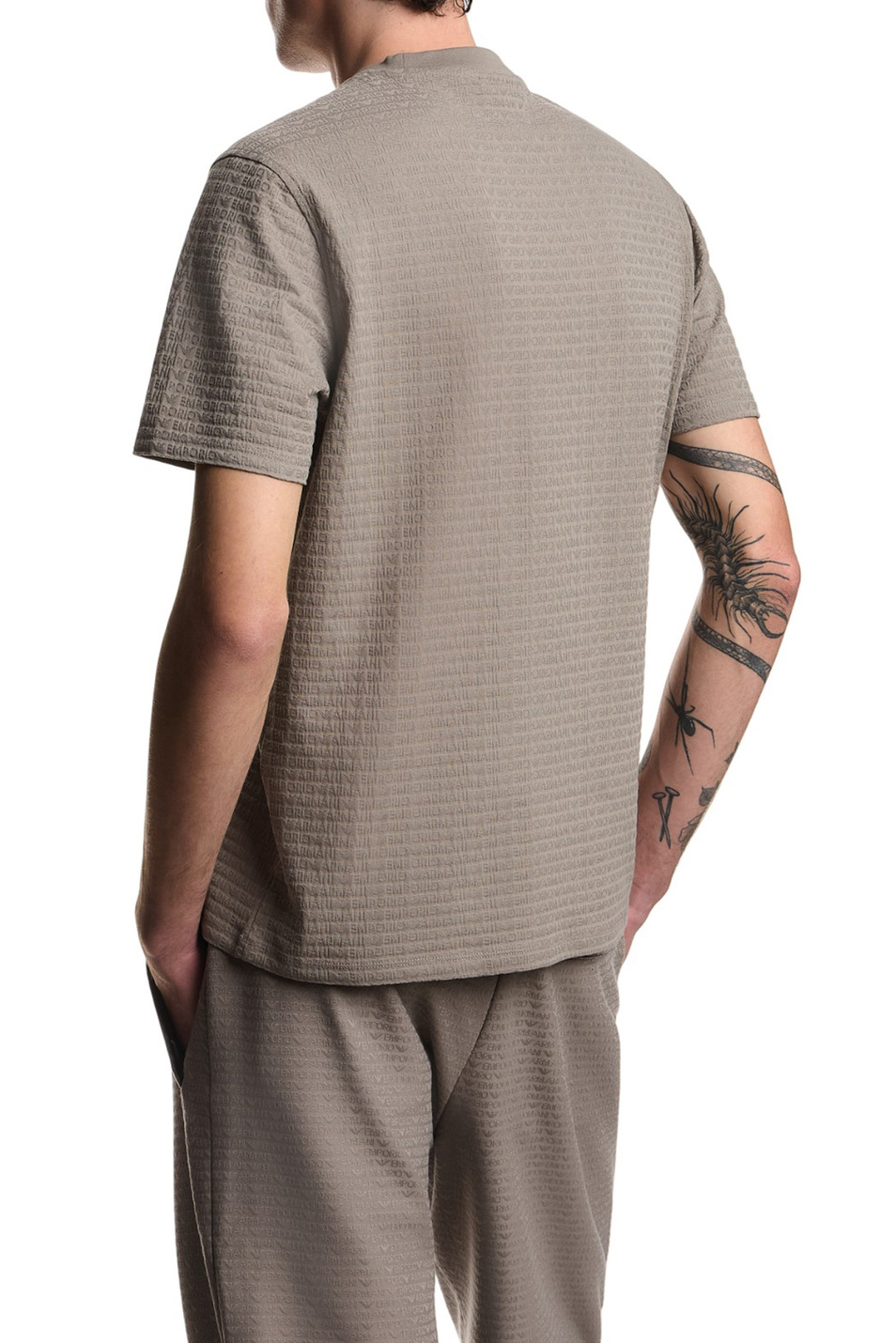 Мужской Emporio Armani Футболка из хлопка (цвет ), артикул EM004594-AF10762 | Фото 4