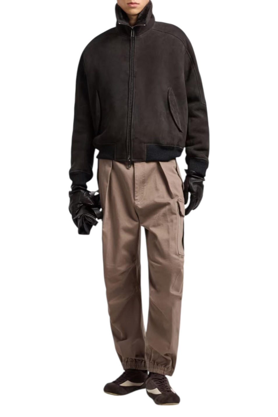 Мужской Emporio Armani Куртка из овчины (цвет ), артикул EM002339-AF10408 | Фото 3