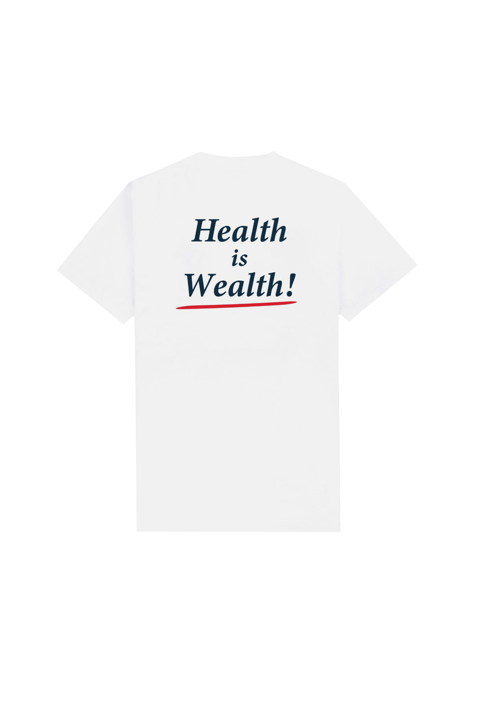 Женский Sporty & Rich Футболка Health Is Wealth с логотипом (цвет ), артикул TO043602006WH01 | Фото 2