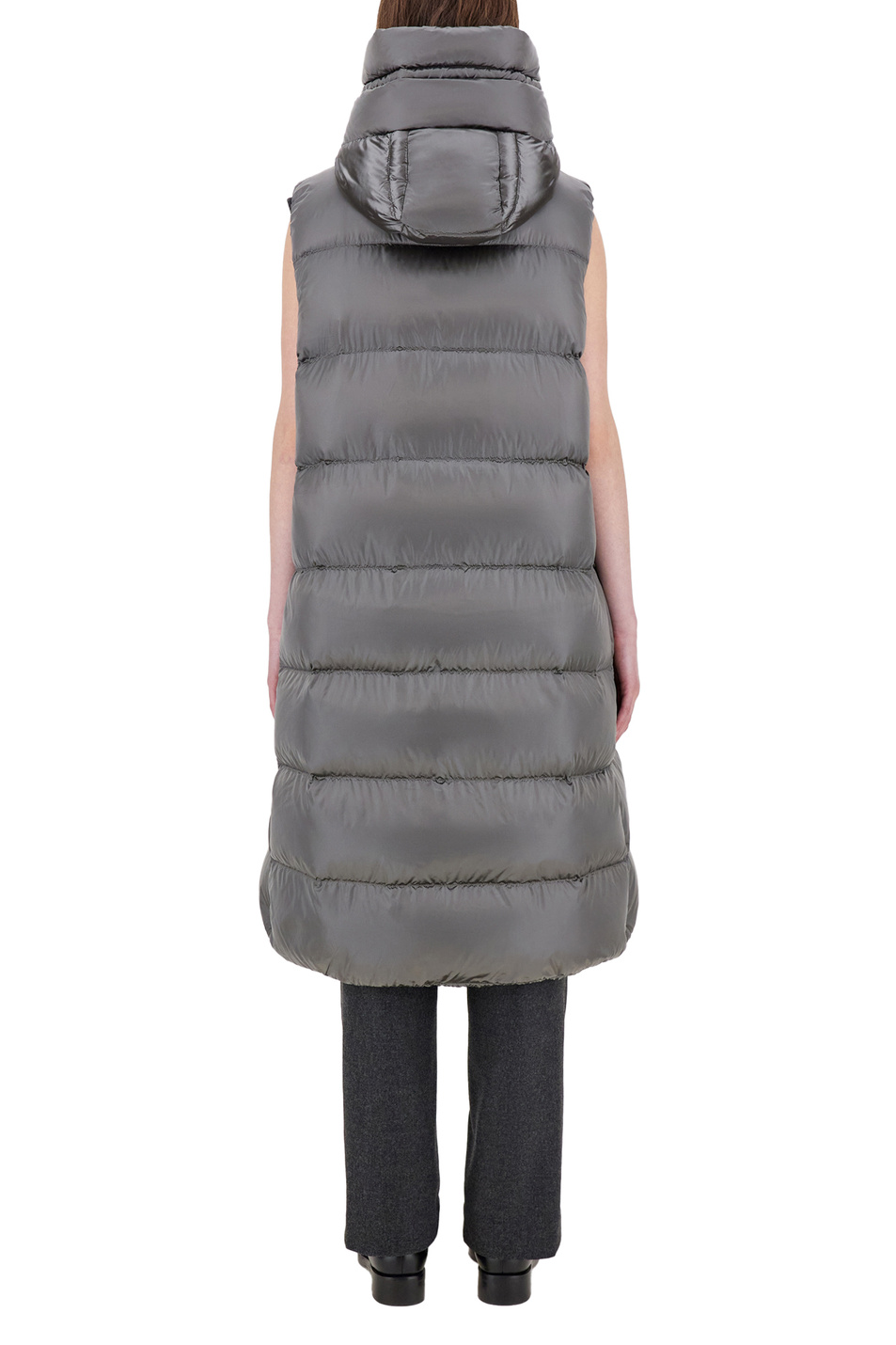 Женский Max Mara Жилет SPACEGI с капюшоном и кулиской (цвет ), артикул 92960816 | Фото 4