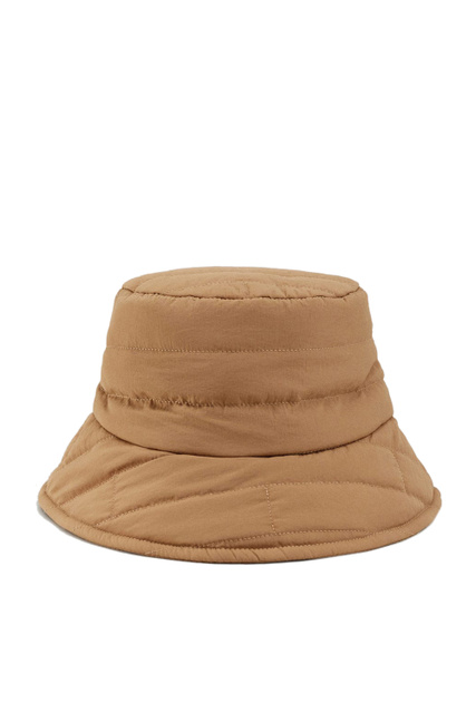 Стеганая шляпа COLCHI|Основной цвет:Коричневый|Артикул:17062527 | Фото 1