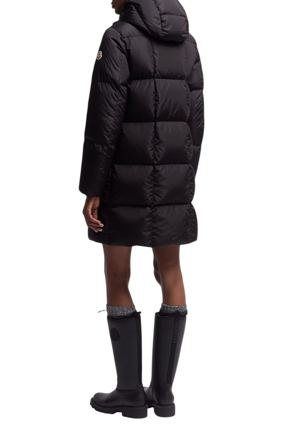 Женский Moncler Пальто LITTE с пуховым наполнителем (цвет ), артикул K20931C00020-539ZD | Фото 4