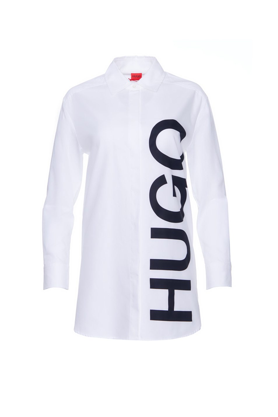HUGO Рубашка из натурального хлопка с крупным логотипом (цвет ), артикул 50460134 | Фото 1
