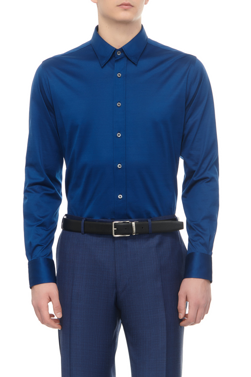 Мужской Canali Рубашка из натурального хлопка (цвет ), артикул CSL7049GN02310 | Фото 1