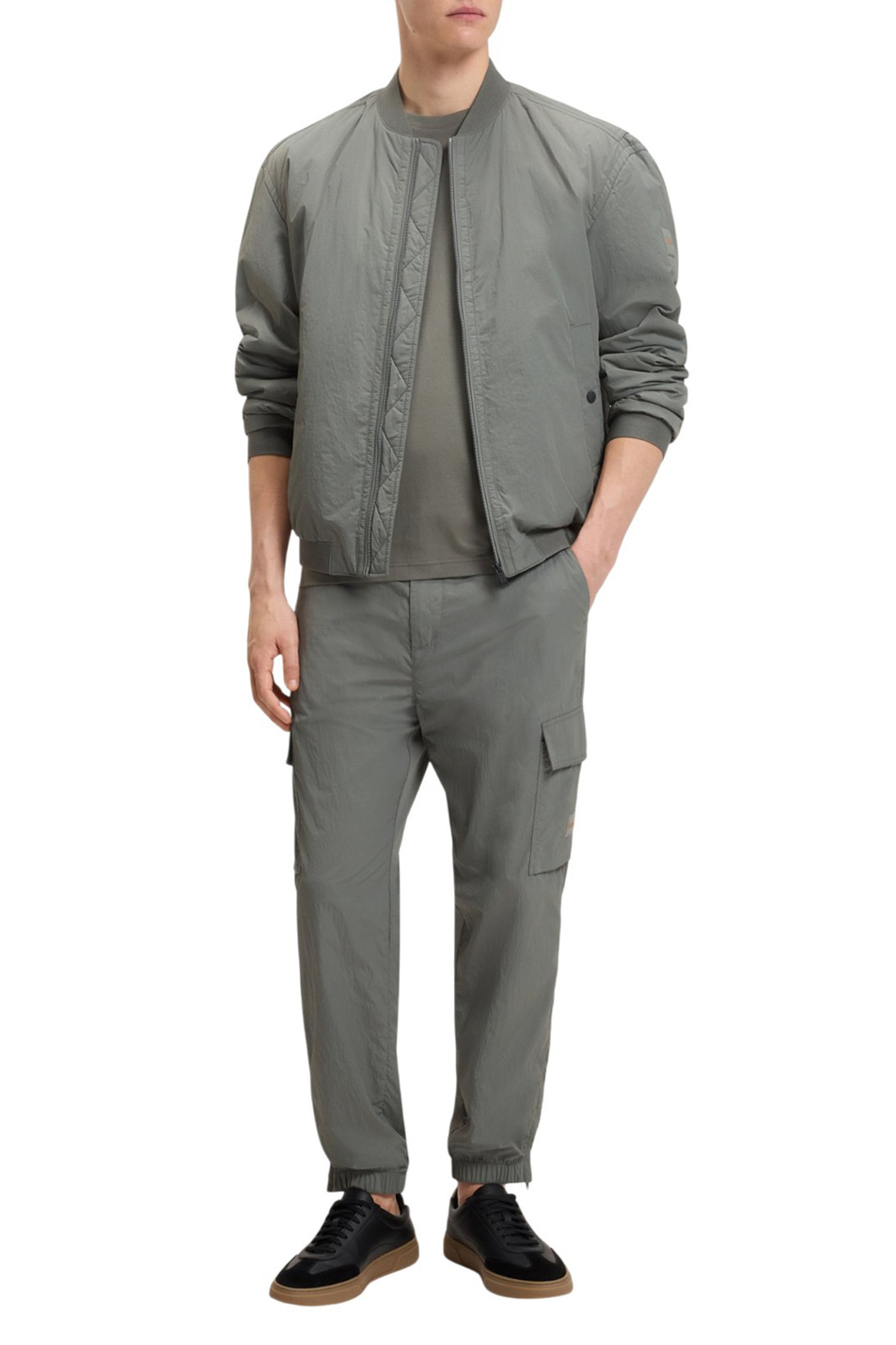 Мужской BOSS Футболка Plain из хлопка (цвет ), артикул 50556023 | Фото 2