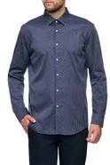 Мужской BOSS Рубашка из эластичного хлопка с принтом (цвет ), артикул 50473311 | Фото 3