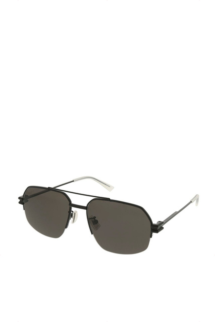Солнцезащитные очки Bottega Veneta BV1127S|Основной цвет:Черный|Артикул:BV1127S | Фото 1