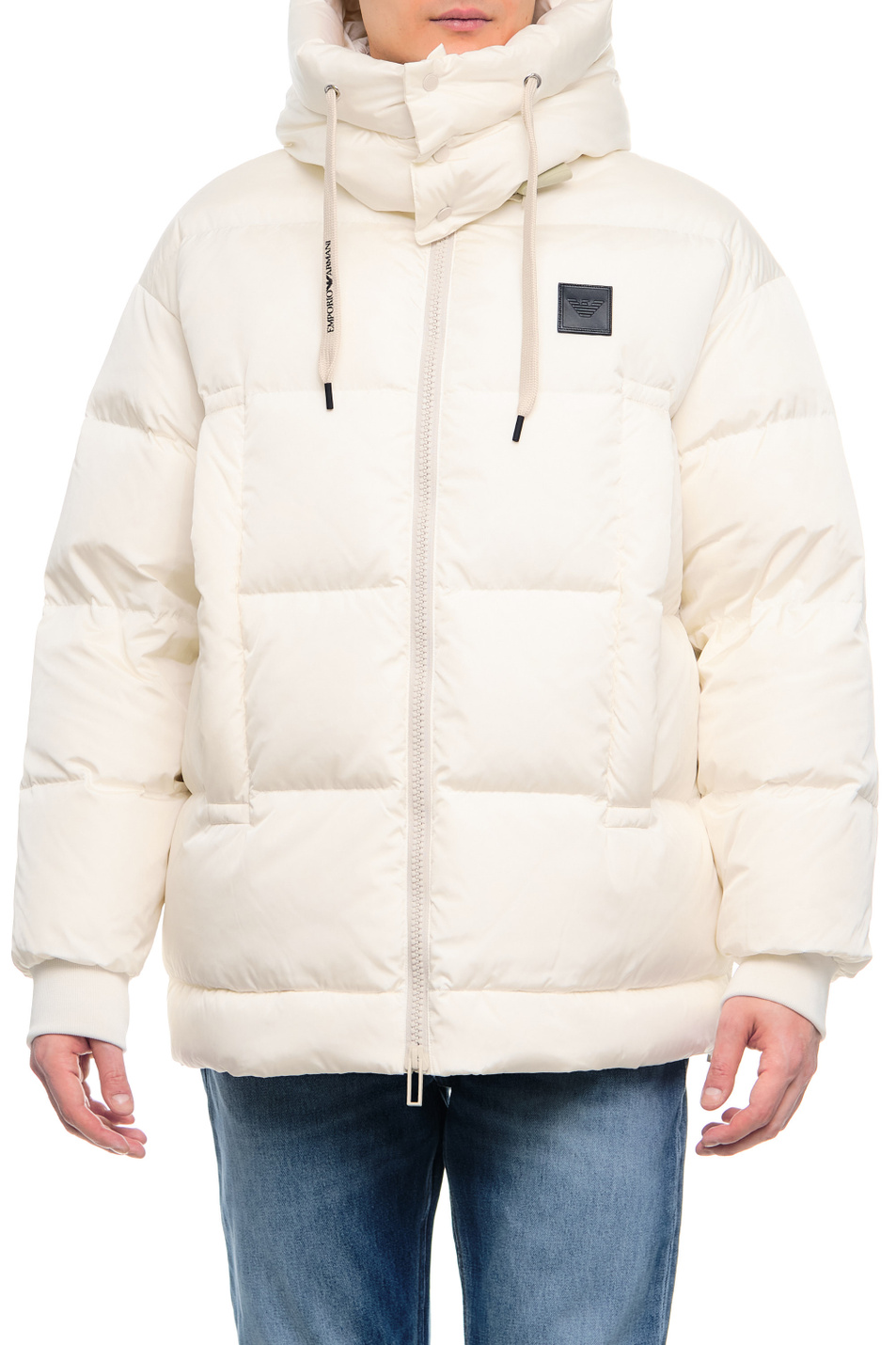 Мужской Emporio Armani Стеганая куртка со съемным капюшоном (цвет ), артикул 6L1BU4-1NQTZ | Фото 1