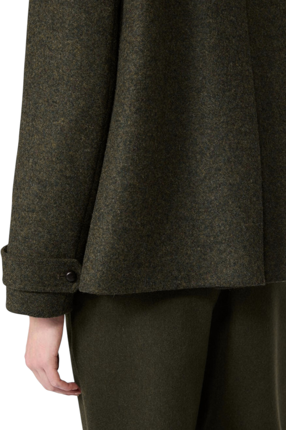 Женский Weekend Max Mara Полупальто DIORAMA из смесовой шерсти (цвет ), артикул 2625086016 | Фото 6