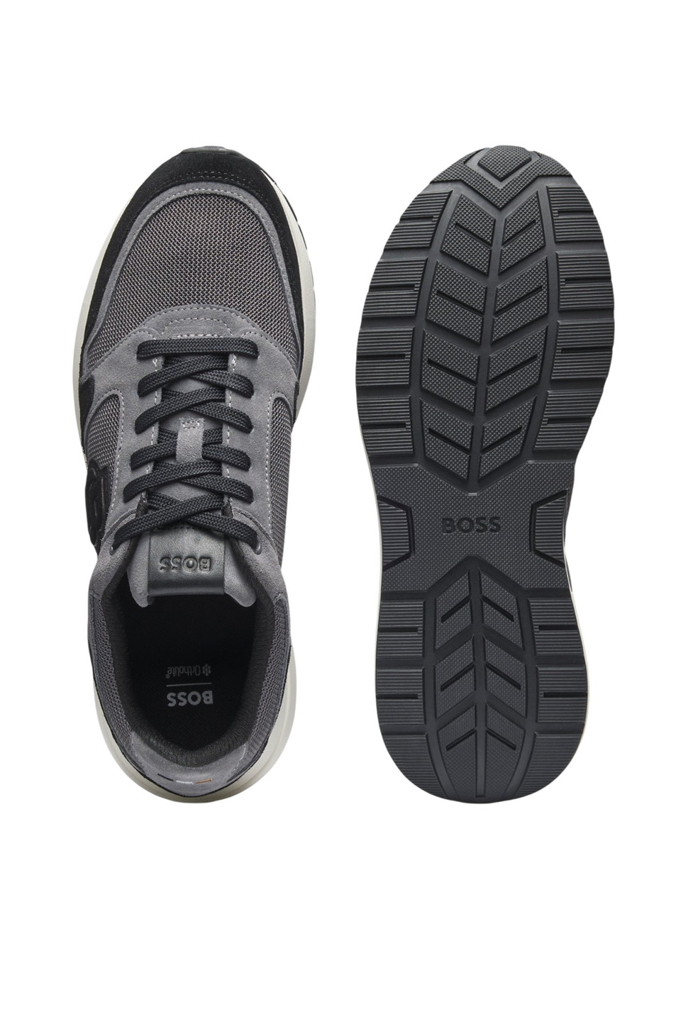 Мужской BOSS Кроссовки Vinston с логотипом (цвет ), артикул 50554612 | Фото 4