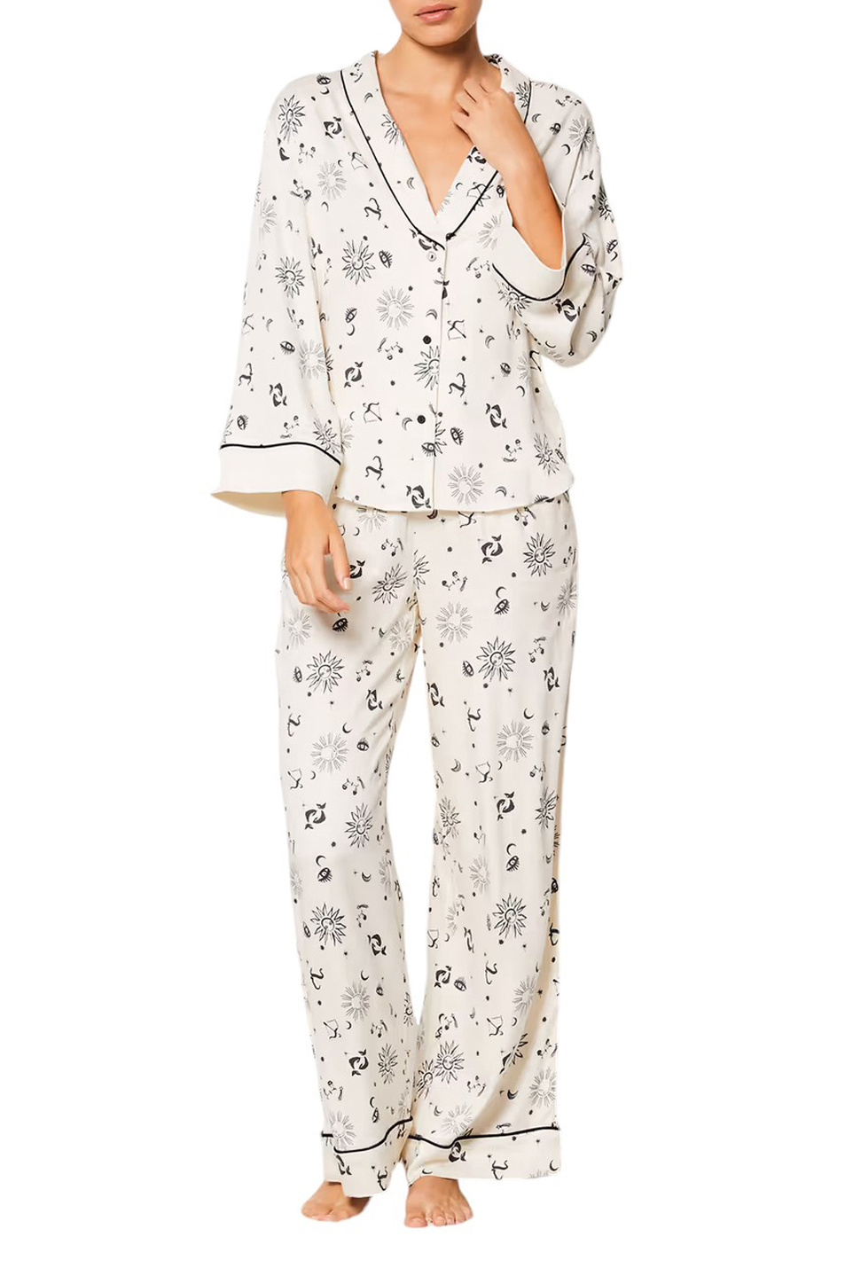 Женский Etam Рубашка MANINA с принтом (цвет ), артикул 6549532 | Фото 2