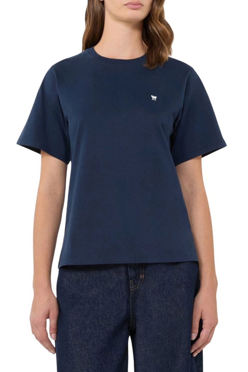 Женский Weekend Max Mara Футболка VENACO из хлопка (цвет ), артикул 2615971031 | Фото 3