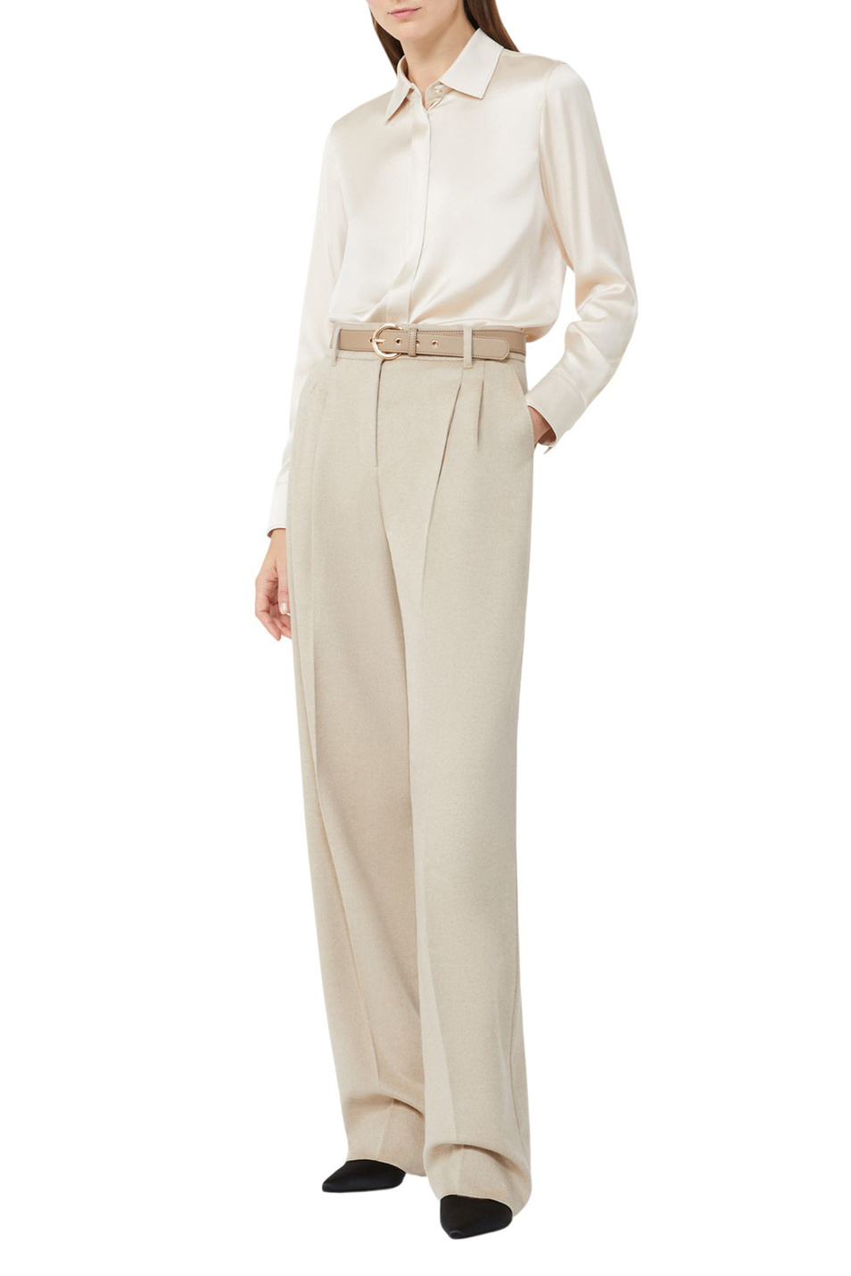 Женский Max Mara Блузка XERO из шелка (цвет ), артикул 2526116012 | Фото 2