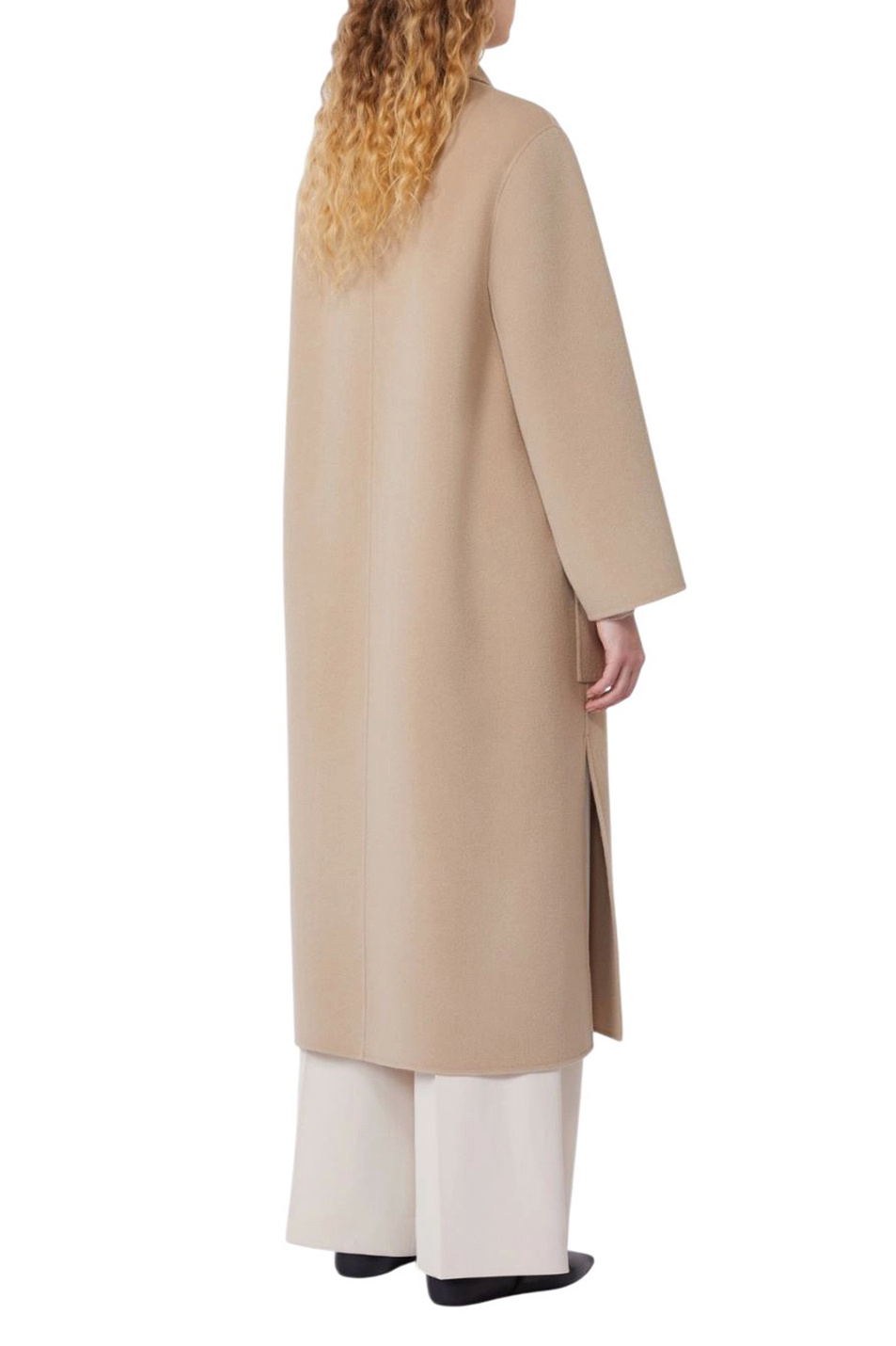 Пальто GALOSCE из шерсти|Основной цвет:Бежевый Женский Weekend Max Mara Пальто GALOSCE из шерсти (цвет ), артикул 2615011021 | Фото 4