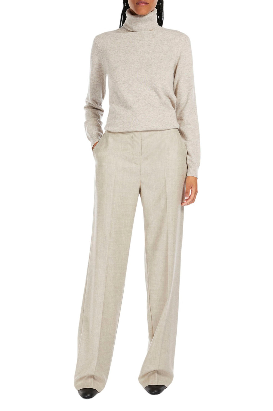 Женский Max Mara Водолазка RADURA из шерсти и кашемира (цвет ), артикул 2363660933 | Фото 2