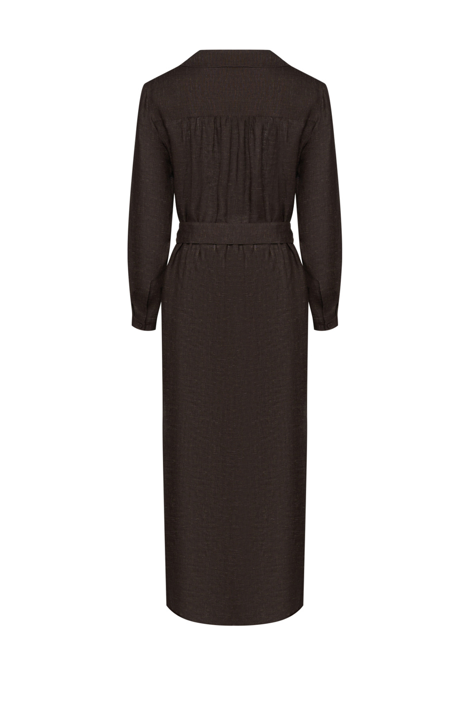Женский Emporio Armani Платье из льна (цвет ), артикул EW003727-TE10381 | Фото 2