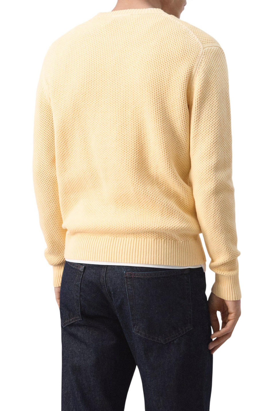 Мужской Mango Man Джемпер SALSA из смесового хлопка (цвет ), артикул 27004431 | Фото 4