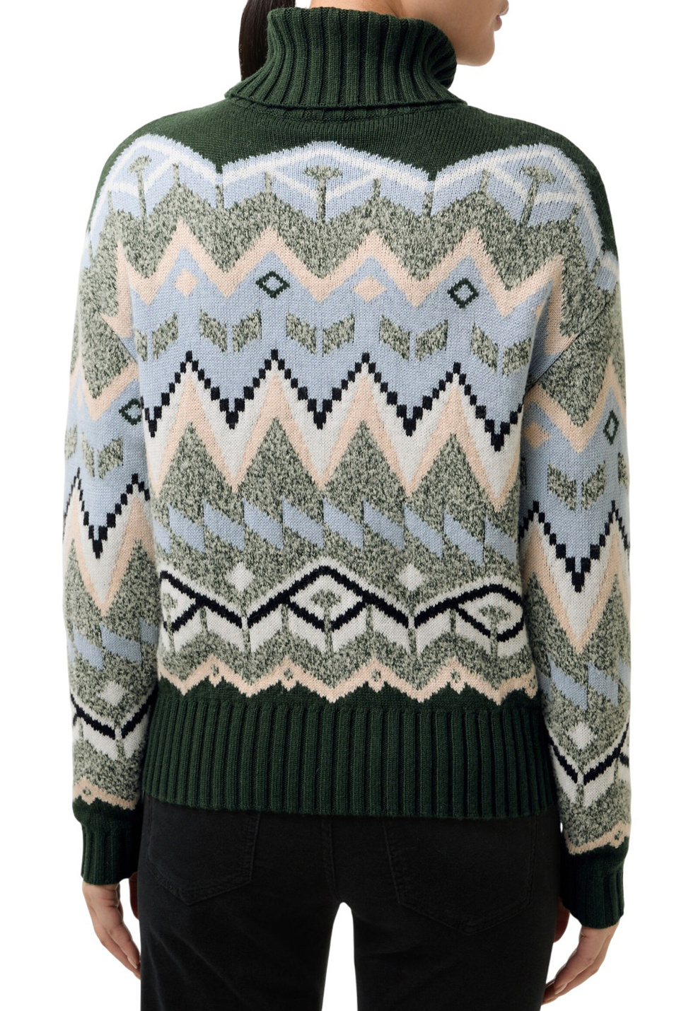 Свитер RAEGAN из смесовой шерсти|Основной цвет:Разноцветный Женский Bogner Свитер RAEGAN из смесовой шерсти (цвет ), артикул 86935256 | Фото 5