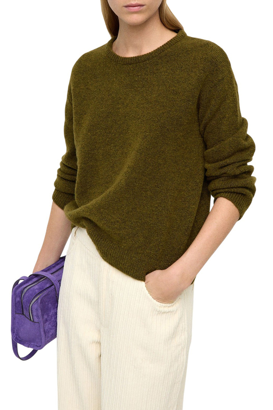 Женский Parfois Джемпер однотонный (цвет ), артикул 241416 | Фото 3