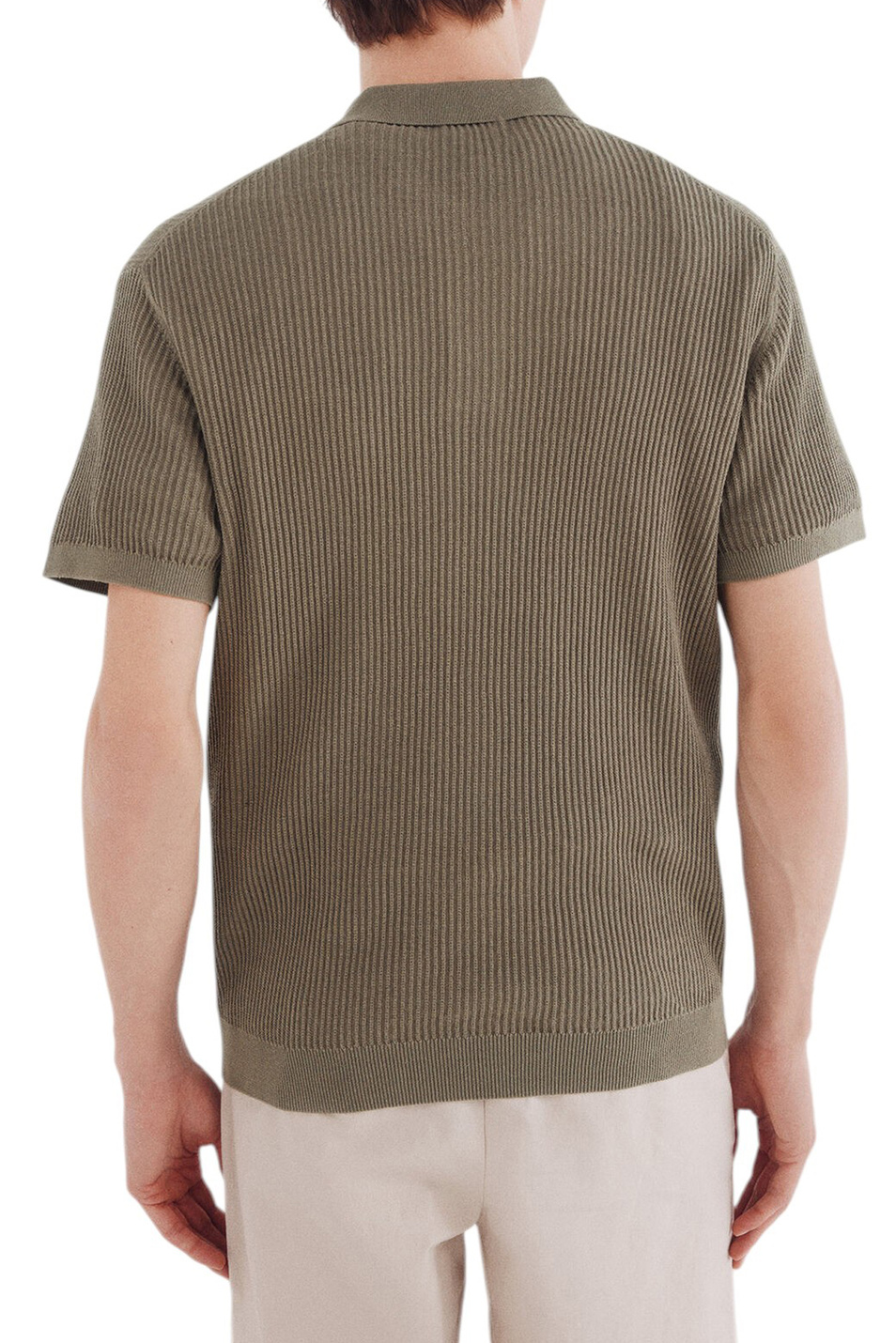 Мужской Springfield Поло из натурального хлопка (цвет ), артикул 1422873 | Фото 3