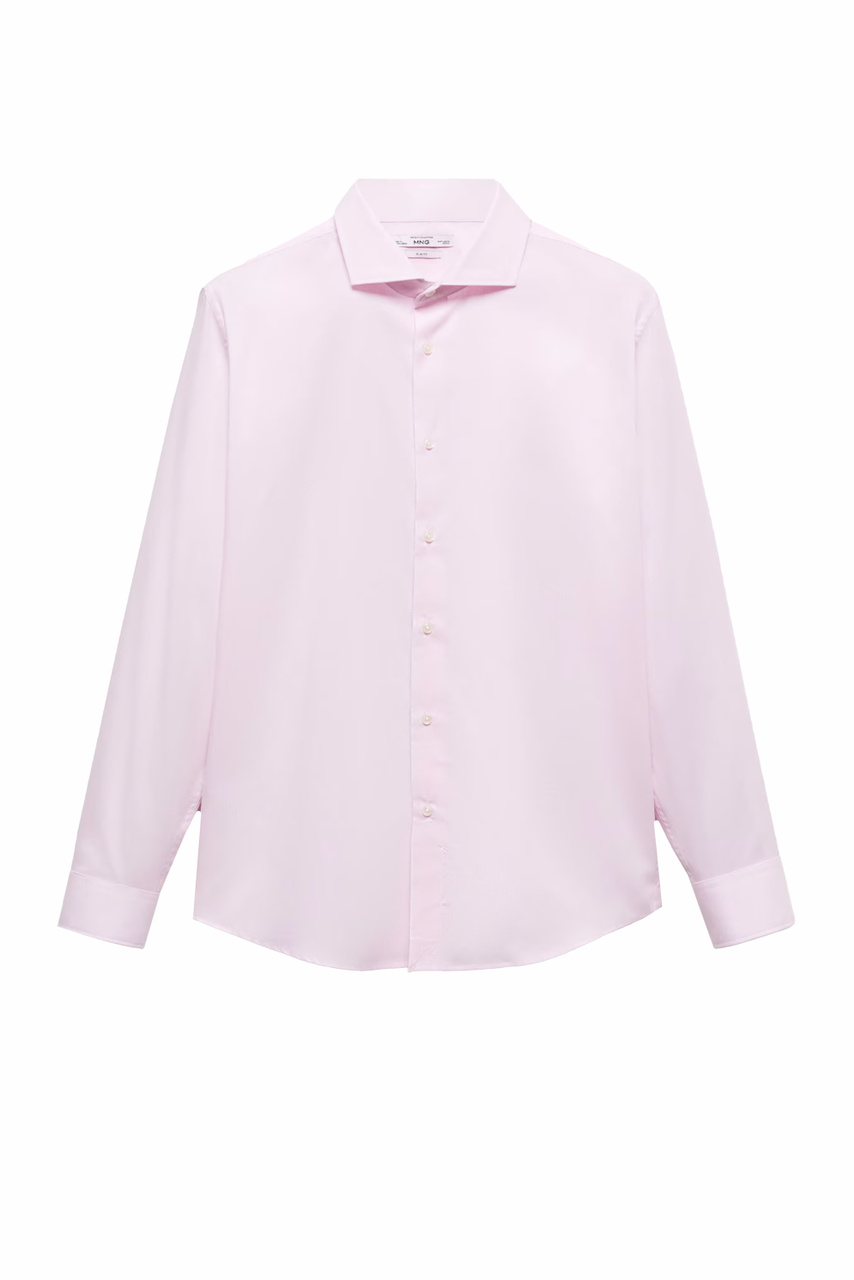 Рубашка LAKECITY приталенного кроя|Основной цвет:Розовый|Артикул:67040626 | Фото 1