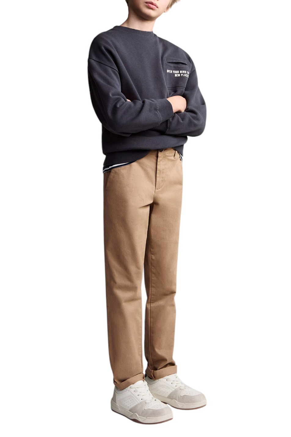 Мальчикам Mango Kids Брюки чинос PICCOLO (цвет ), артикул 87090626 | Фото 3