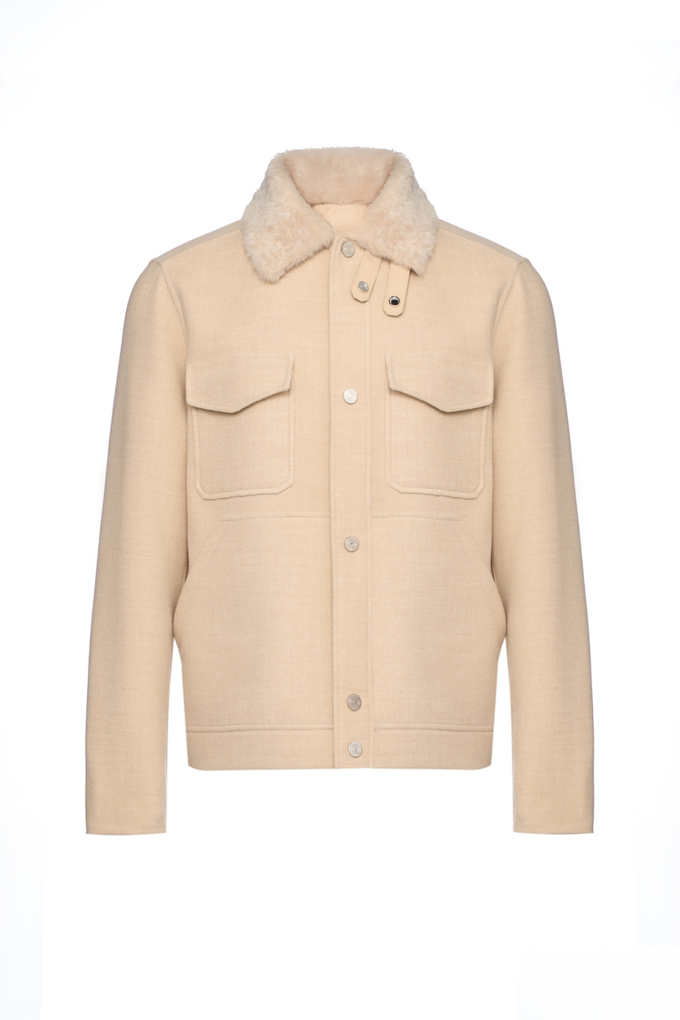 Куртка из шерсти|Основной цвет:Бежевый Мужской Stefano Ricci Куртка из шерсти (цвет ), артикул M7J5300040-W0001P | Фото 1