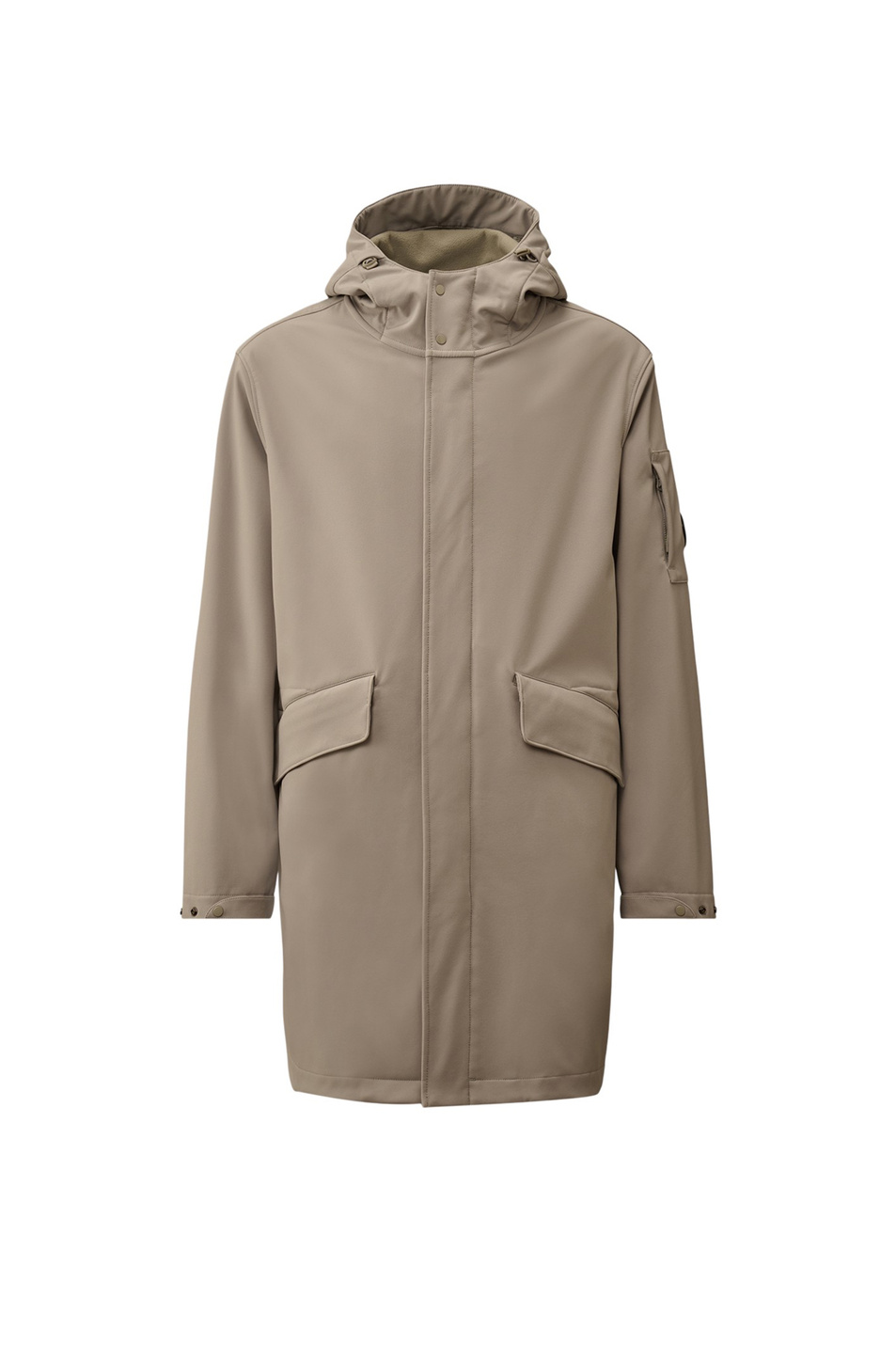 Куртка однотонная|Основной цвет:Бежевый Мужской C.P. Company Куртка однотонная (цвет ), артикул 19CMOW004A006097A | Фото 1