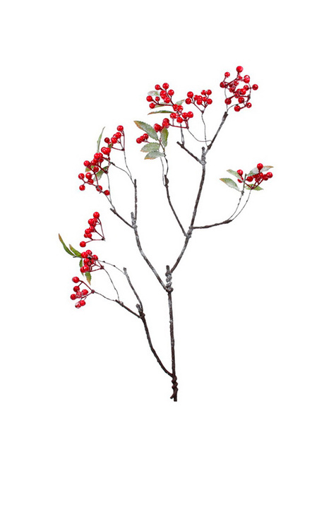 Gisela Graham Композиция декоративная "Ветка красных ягод" 103 см ( цвет), артикул 60433 | Фото 1