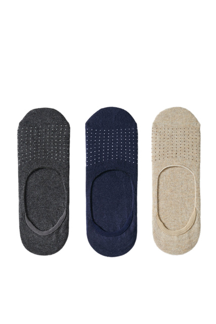 Набор из 3 пар носков PINKDOT|Основной цвет:Мультиколор|Артикул:37001331 | Фото 1
