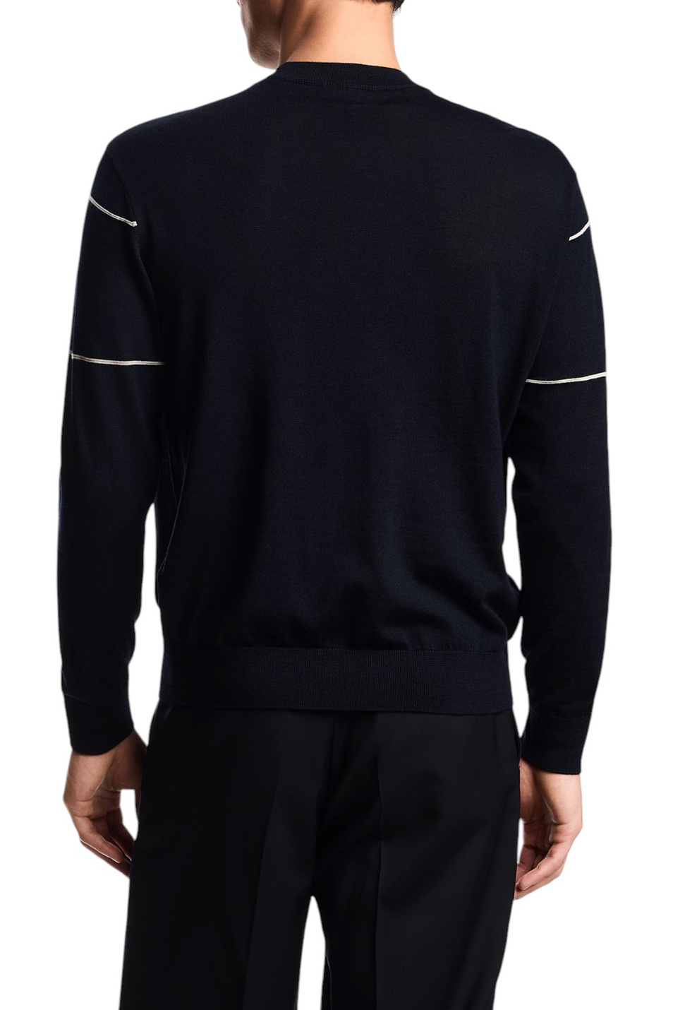 Мужской Emporio Armani Джемпер из шерсти (цвет ), артикул EM002796-AF14199 | Фото 4