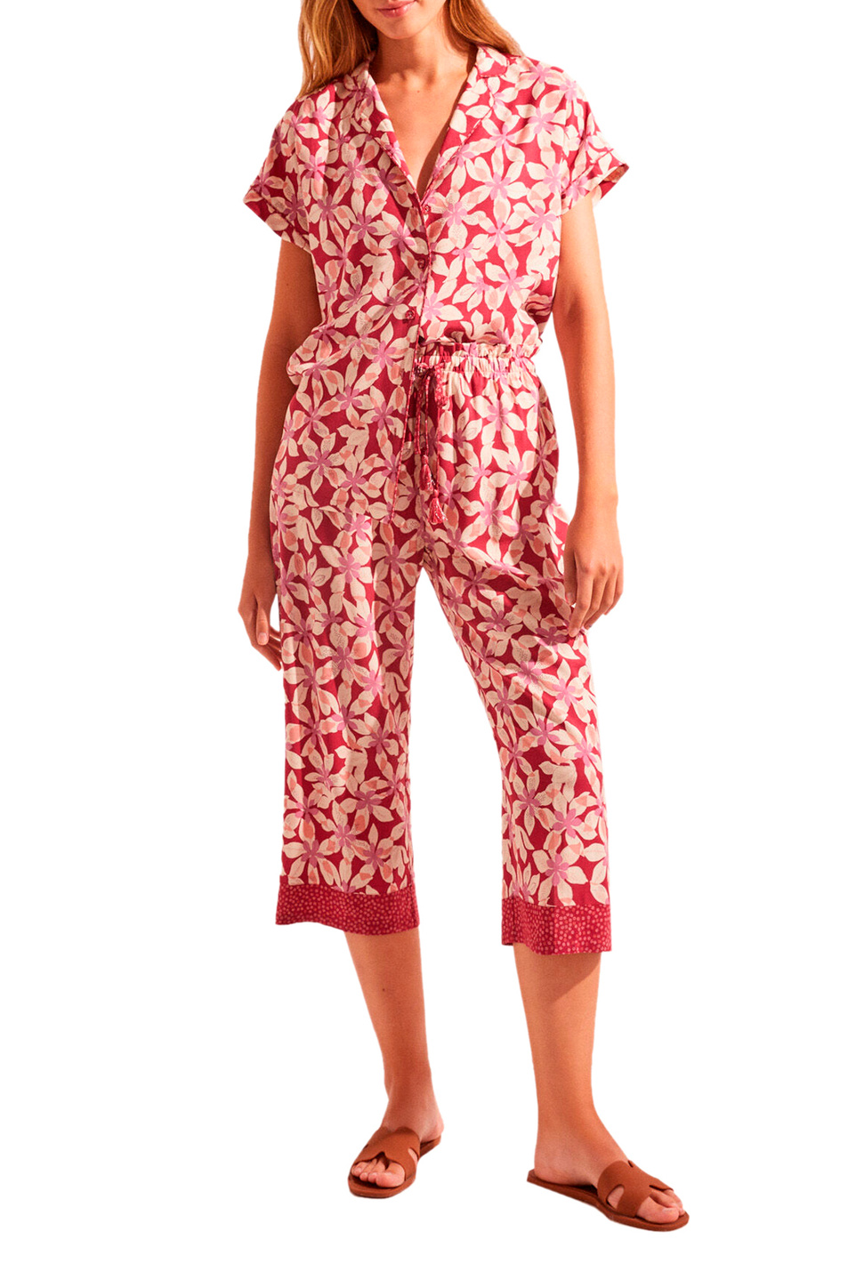 Women'secret Пижама в рубашечном стиле с цветочным принтом (цвет ), артикул 3134843 | Фото 1
