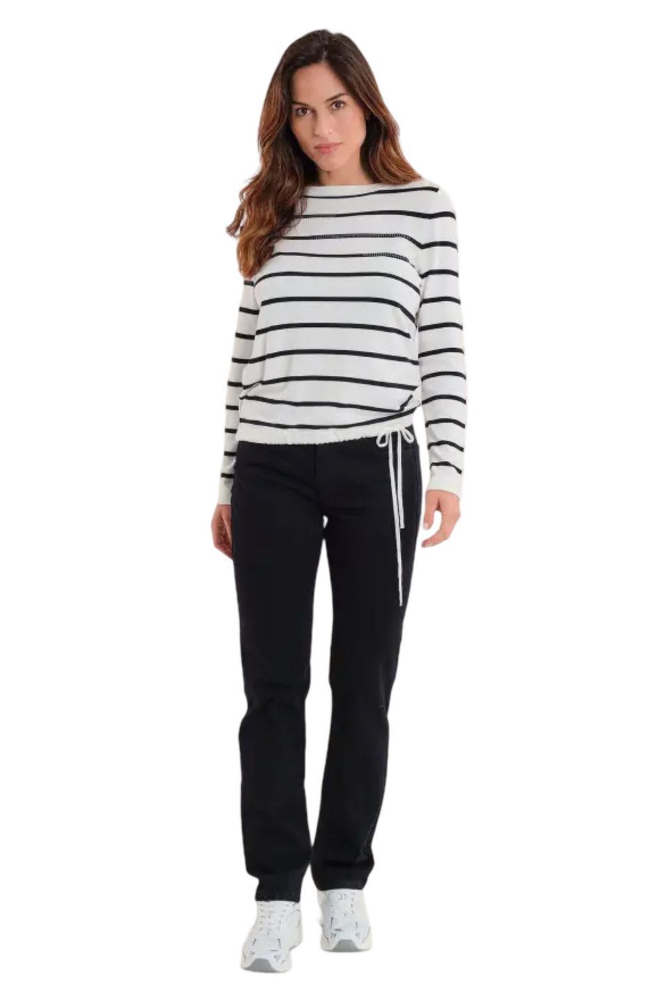 Женский Gerry Weber Джемпер в полоску (цвет ), артикул N76002 | Фото 3