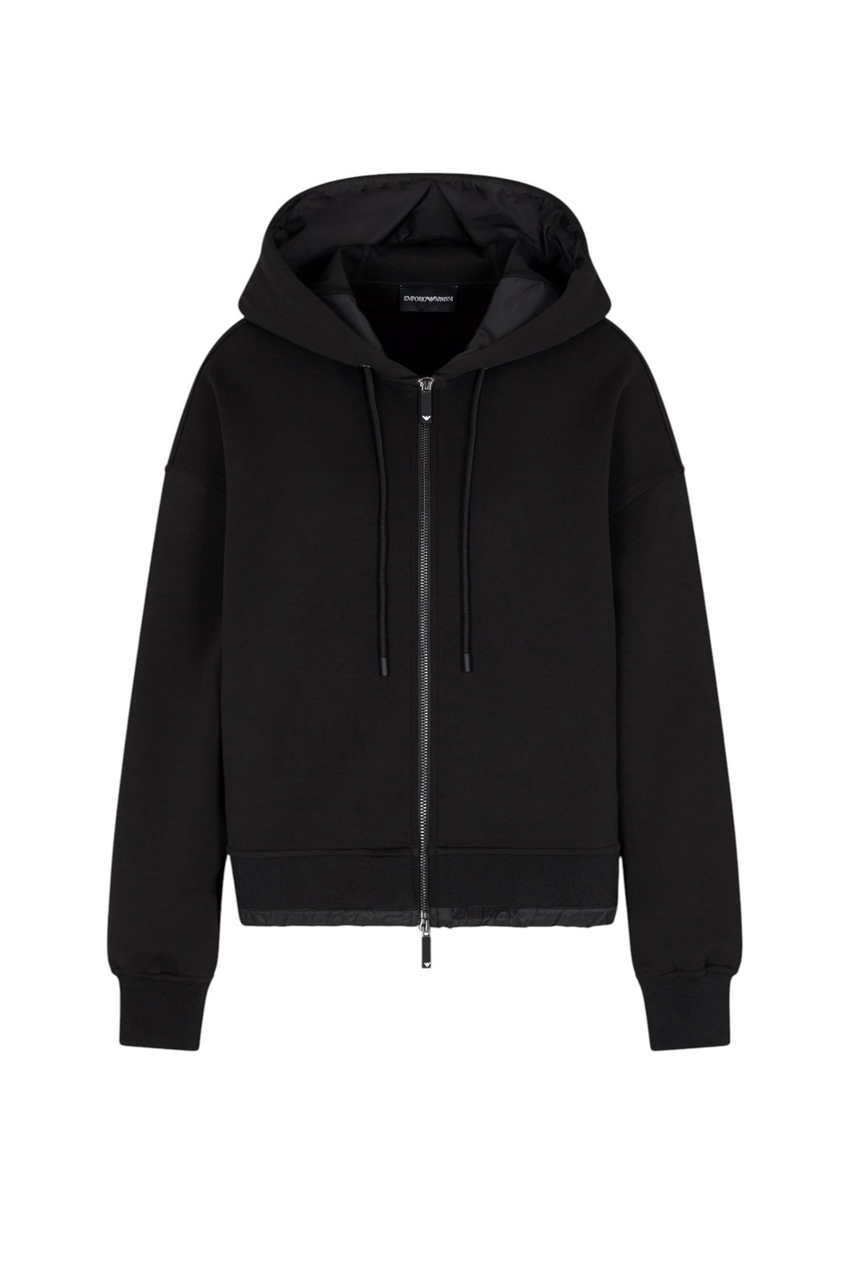 Женский Emporio Armani Толстовка из смесового хлопка (цвет ), артикул EW001358-AF10002 | Фото 1