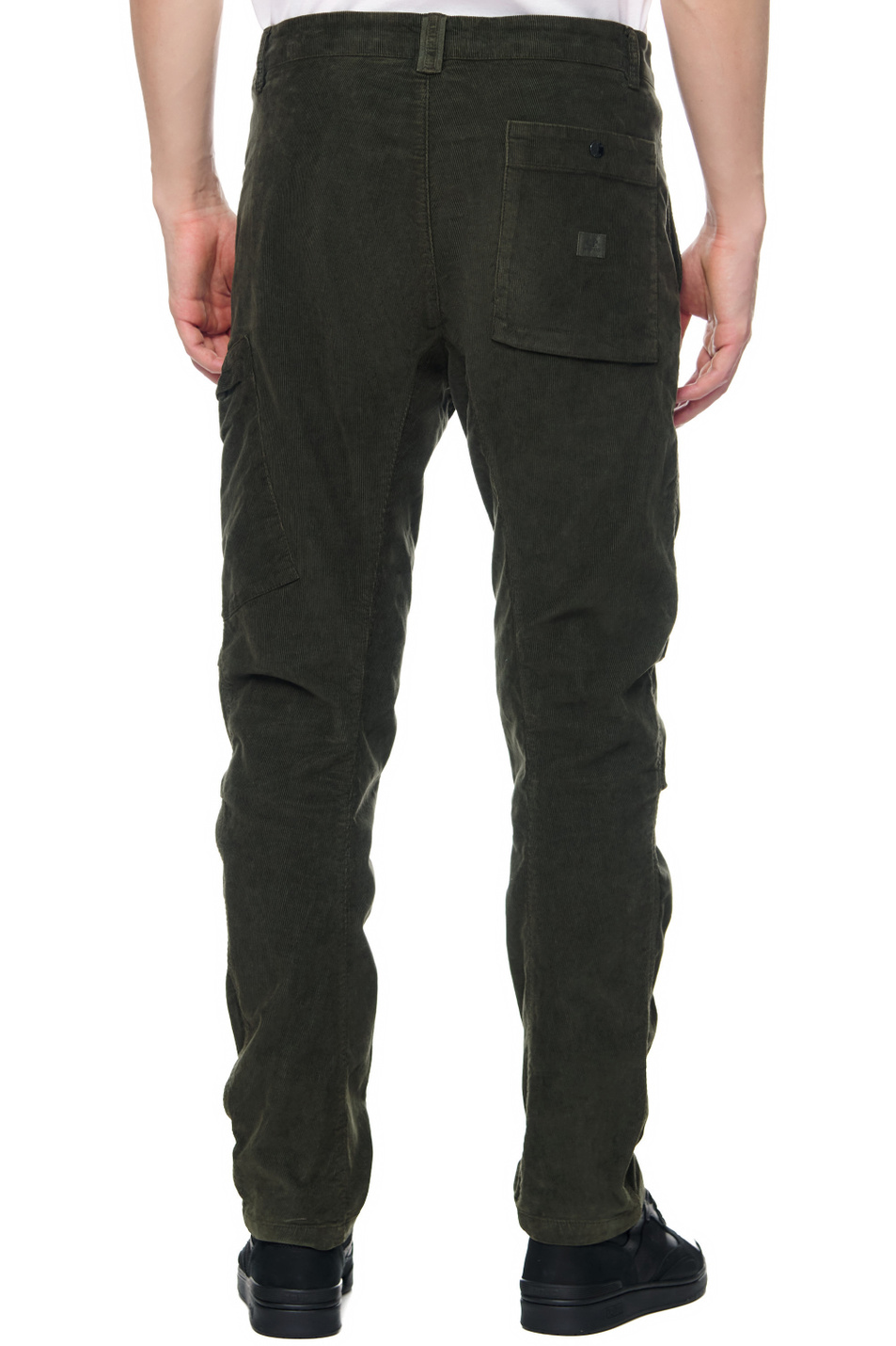 C.P. Company Вельветовые брюки из эластичного хлопка (цвет ), артикул 13CMPA286A006410O | Фото 4