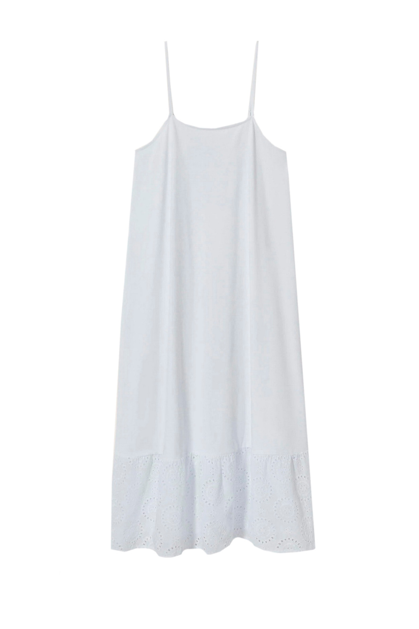 Платье DINA из натурального хлопка|Основной цвет:Белый|Артикул:27068637 | Фото 1
