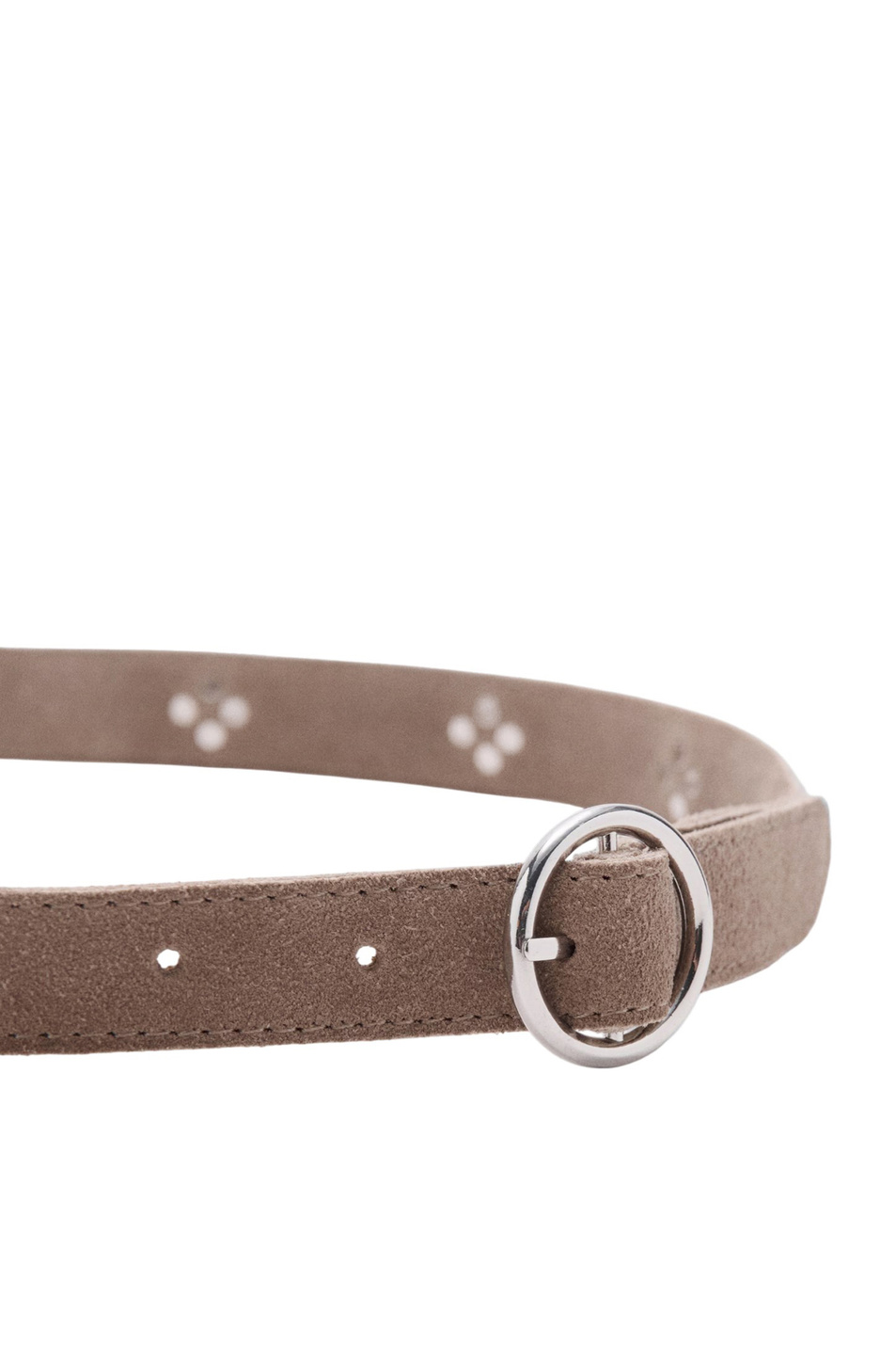 Девочкам Mango Kids Ремень BANDUB с заклепками (цвет ), артикул 27093732 | Фото 3