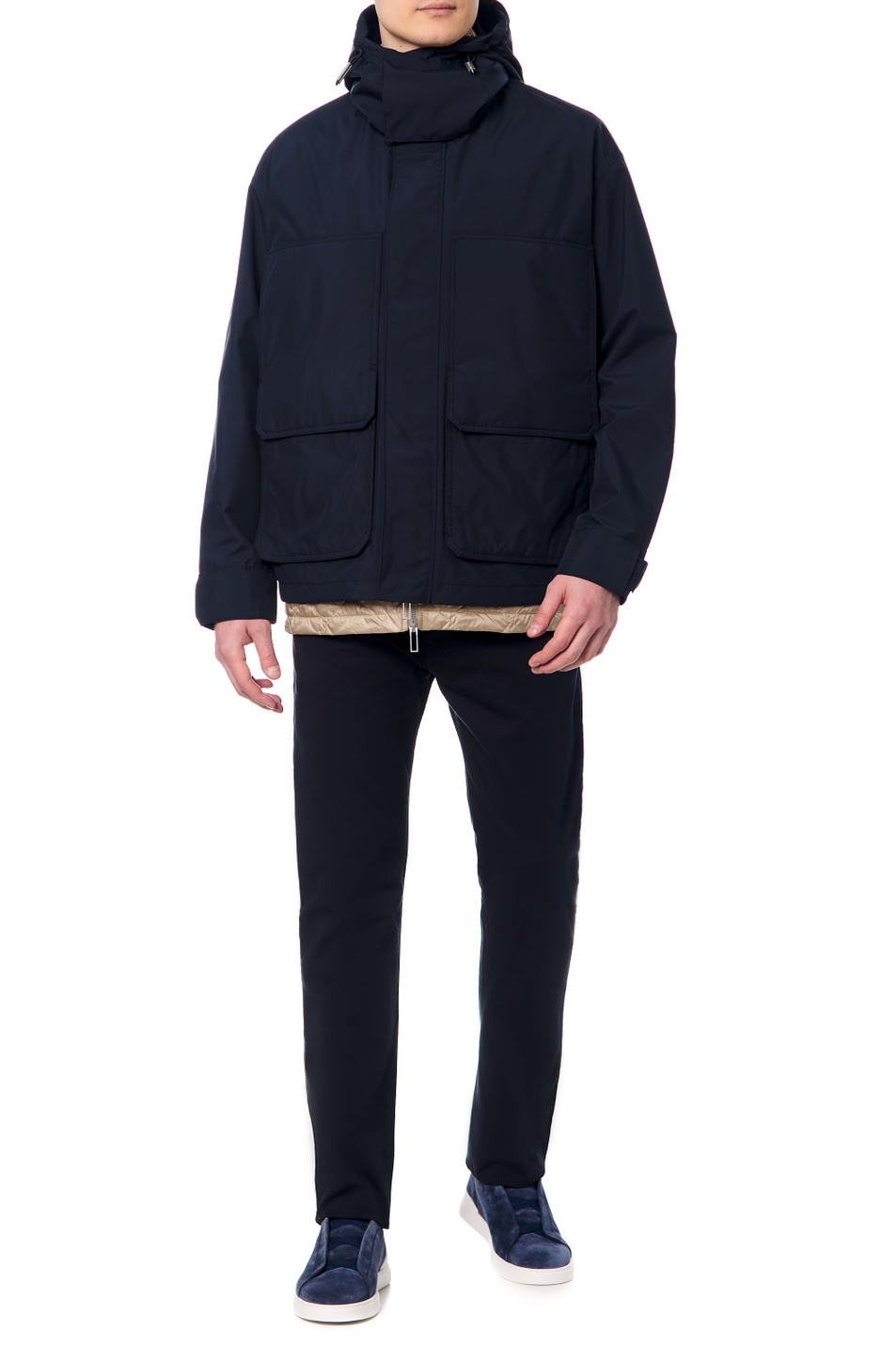 Мужской Emporio Armani Куртка с накладными карманами (цвет ), артикул 3L1BG4-1NTHZ | Фото 2