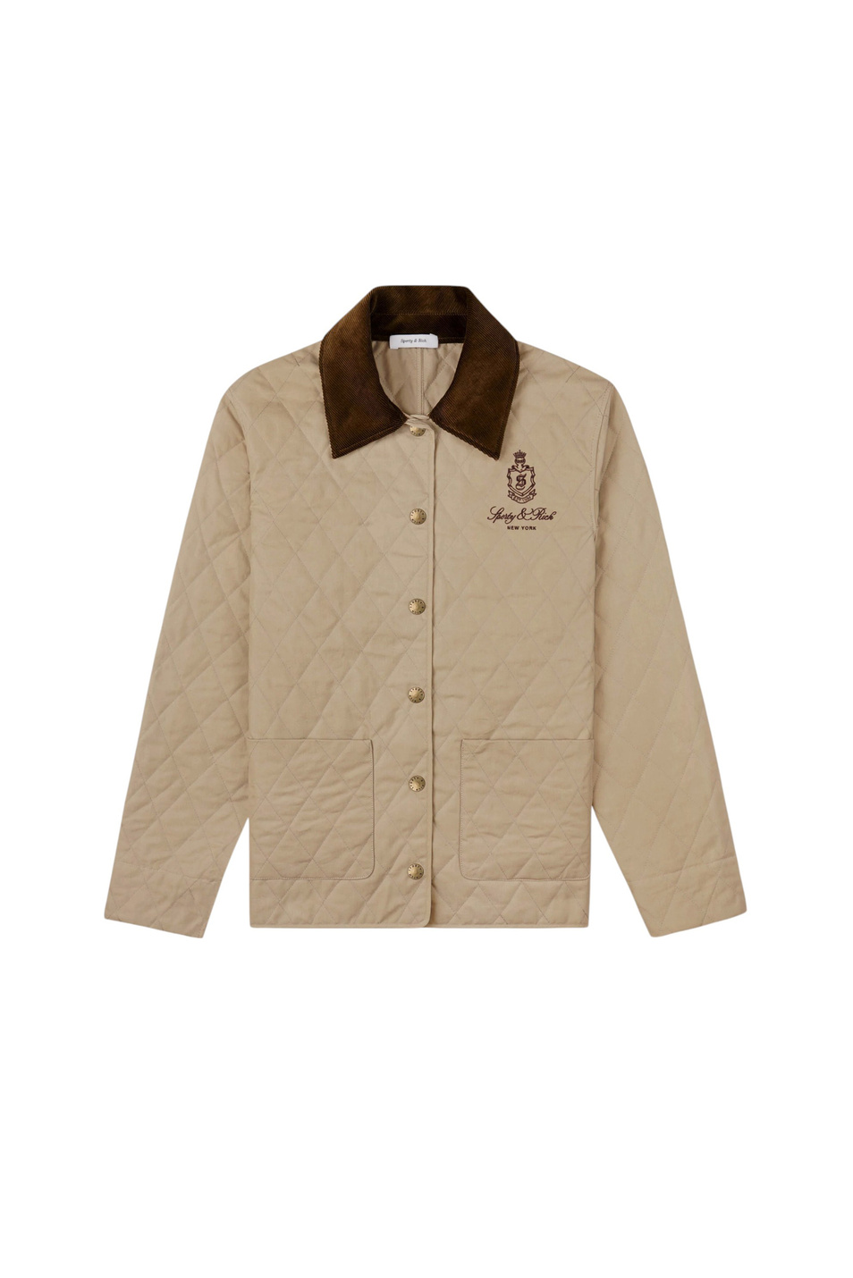 Женский Sporty & Rich Куртка стеганая (цвет ), артикул OW008512205BE01 | Фото 1
