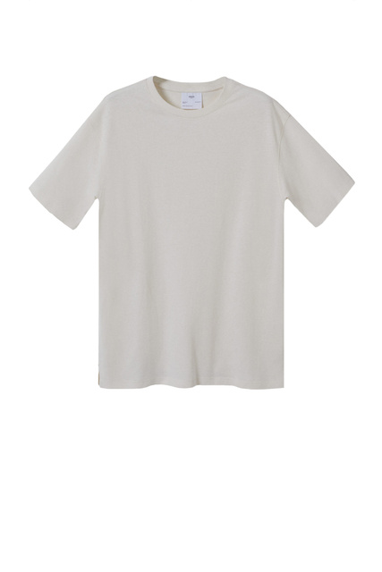 Однотонная футболка CIRCO|Основной цвет:Кремовый|Артикул:27067733 | Фото 1