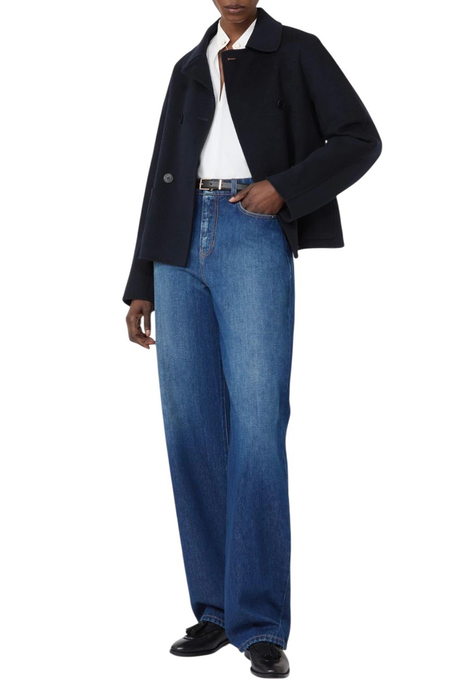 Женский Max Mara Блузка GINNASTA с декоративной застежкой (цвет ), артикул 2616191021 | Фото 2