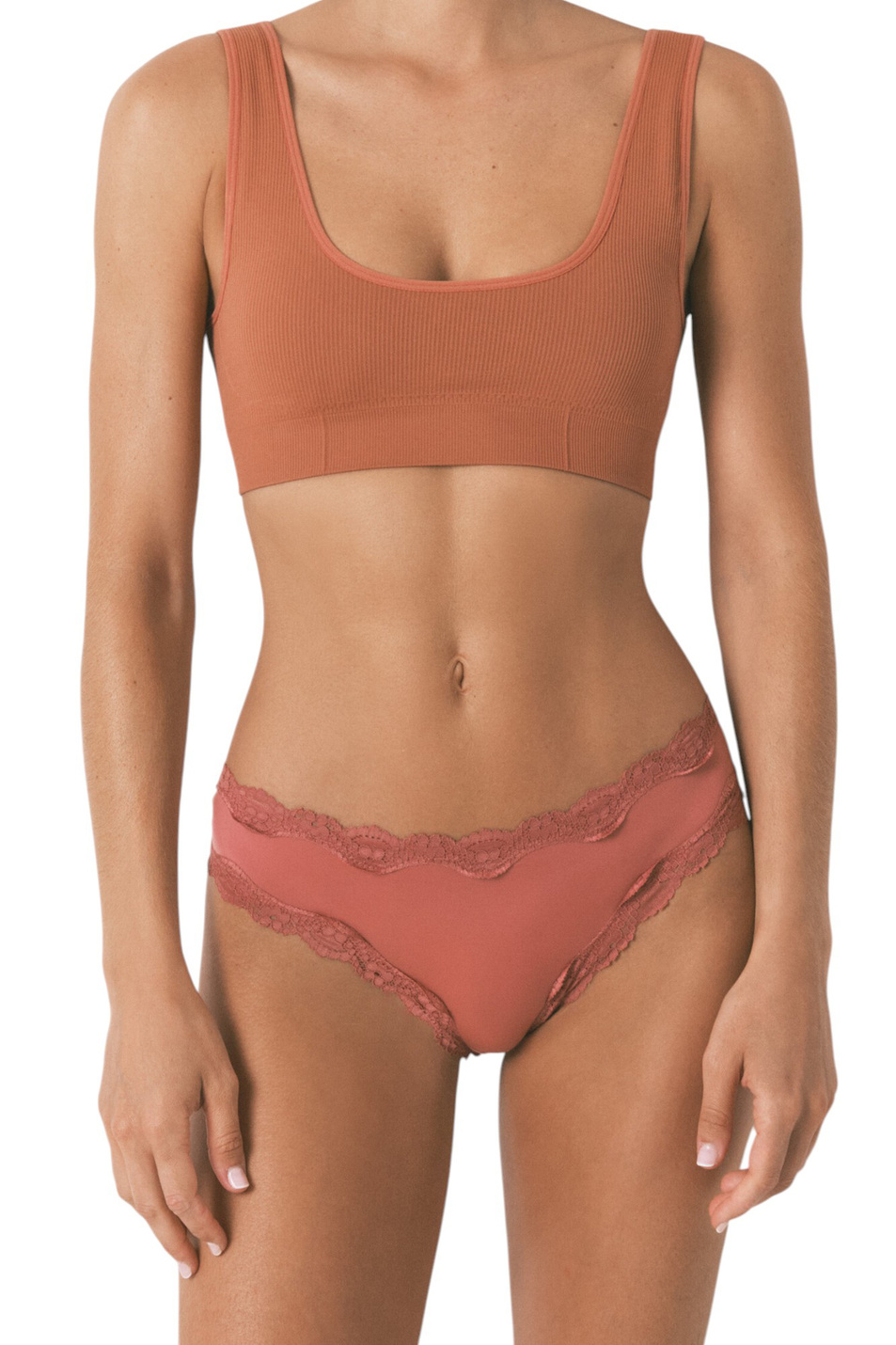 Трусы из микрофибры|Основной цвет:Пудровый Женский Women'secret Трусы из микрофибры (цвет ), артикул 0872298 | Фото 1