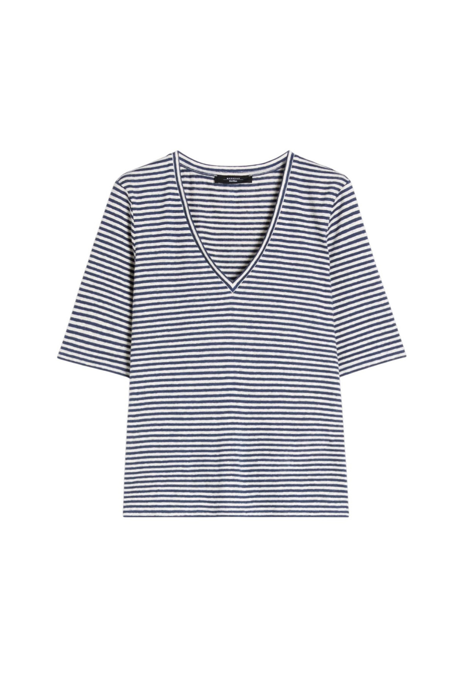 Женский Weekend Max Mara Футболка OPZIONE из льна (цвет ), артикул 2615941042 | Фото 1