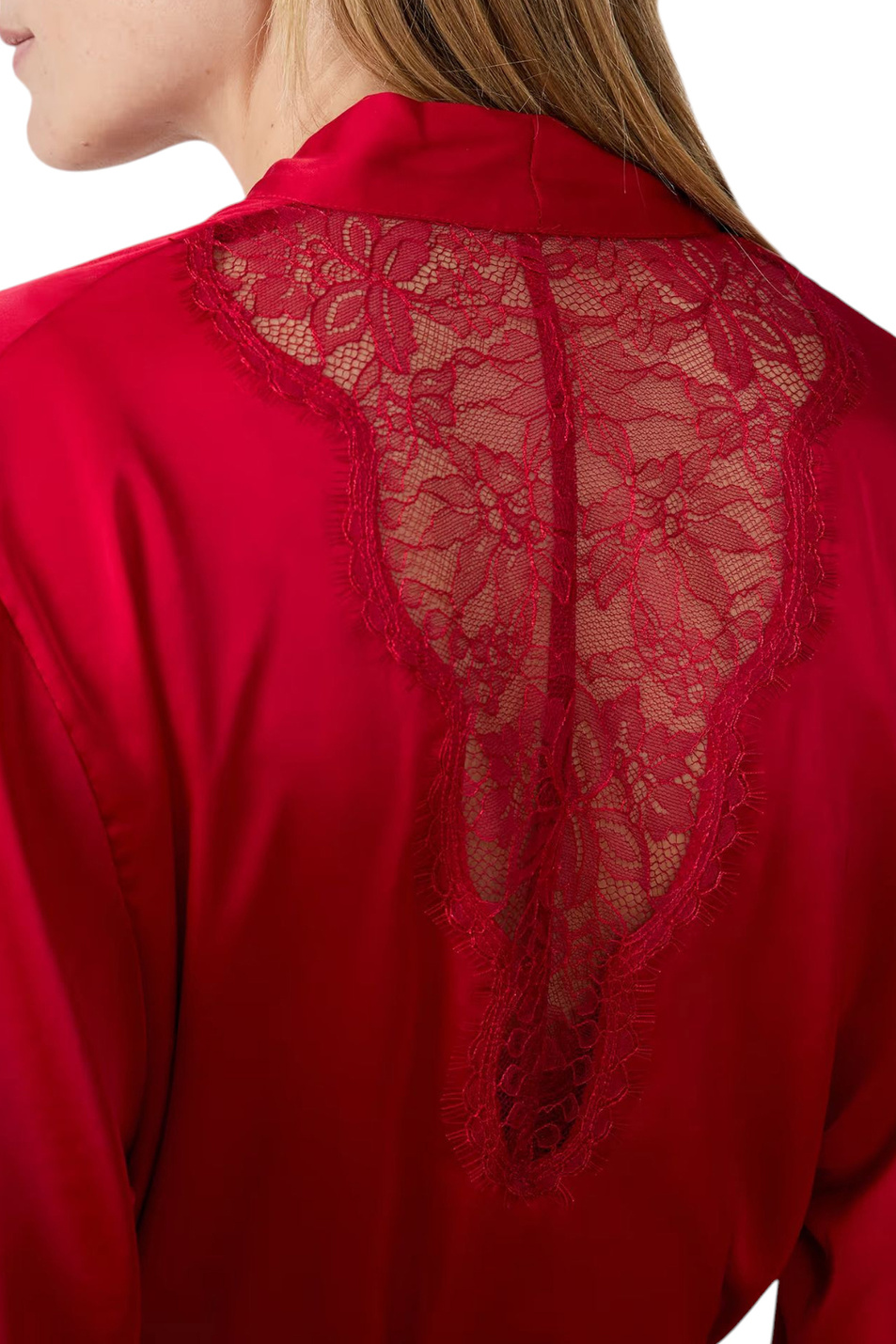 Женский Etam Халат CONFIDENCE из атласа (цвет ), артикул 6556007 | Фото 3