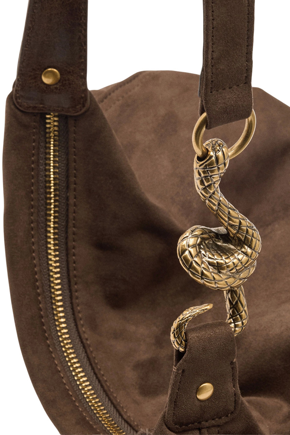 Женский Parfois Сумка через плечо однотонная (цвет ), артикул 242076 | Фото 4