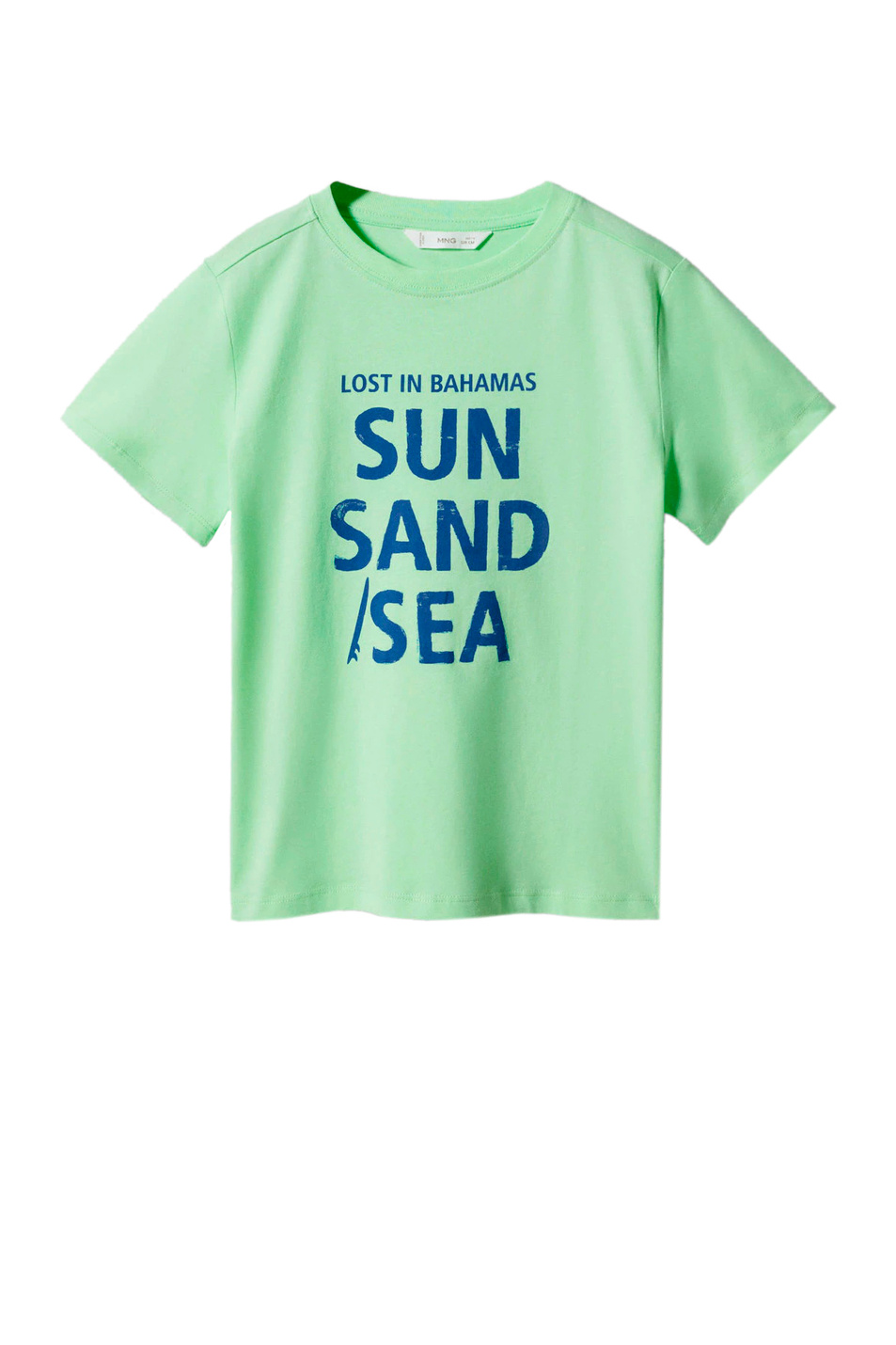 Мальчикам Mango Kids Футболка CHILL из натурального хлопка с принтом (цвет ), артикул 47015945 | Фото 1